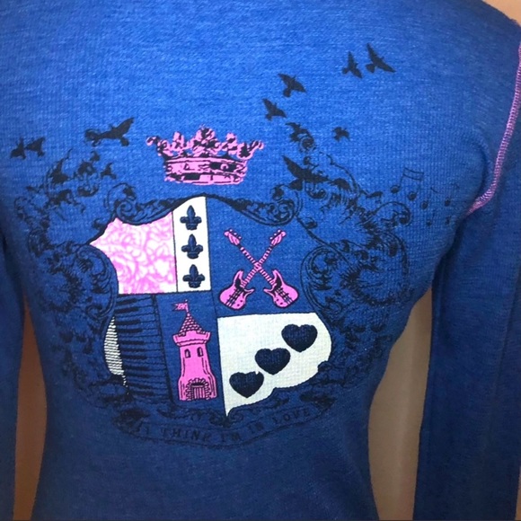 Victoria’s Secret Pink thermal with deep V-neck - Picture 4 of 8